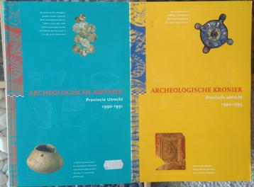 Archeologische kroniek - provincie Utrecht - 1990 1991 1992  beschikbaar voor biedingen