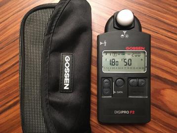 Nieuwstaat Gossen Digipro F2 Lichtmeter Flitsmeter Meter F 2 beschikbaar voor biedingen