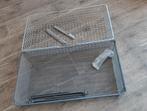 2x Draadmand Pax Kast + Rails, Huis en Inrichting, Kasten | Kledingkasten, Ophalen, 50 tot 100 cm, Zo goed als nieuw, Minder dan 100 cm