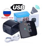 USB Oplaadbaar pols bloeddrukmeter RU voiece, Ophalen of Verzenden, Nieuw