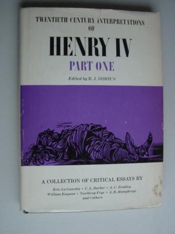 Shakespeare's Henry IV- Twentieth Century Interpretations beschikbaar voor biedingen