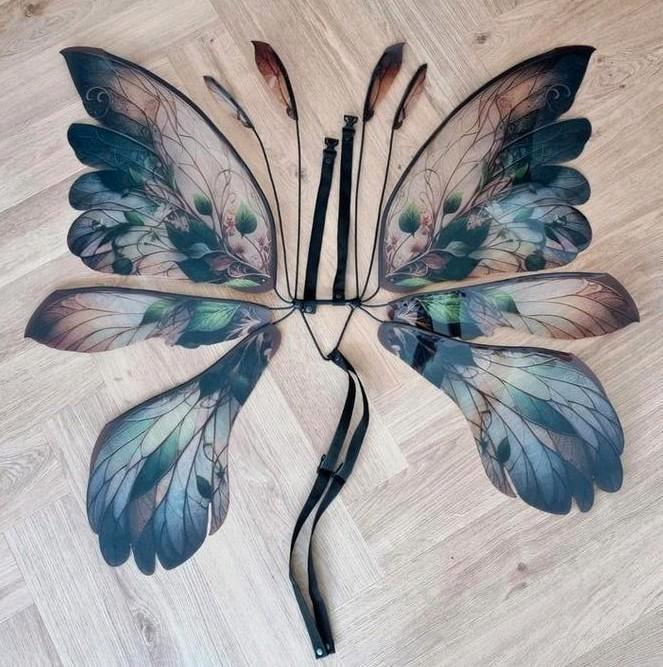 Cosplay Fairy Vleugels - Cosplay Perfect!, Hobby en Vrije tijd, Kostuums, Theaterbenodigdheden en LARP, Zo goed als nieuw, Ophalen of Verzenden