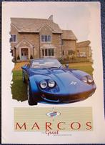 Marcos Mantara 1992 brochure, Verzenden, Zo goed als nieuw, Overige merken