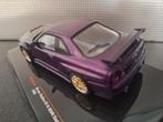 Nissan Skyline GT-R R34 2002 Schaal 1:43, Nieuw, Overige merken, Ophalen of Verzenden, Auto