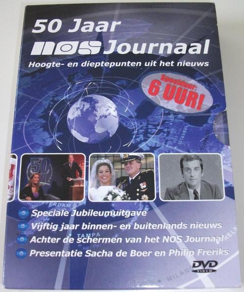 Dvd-Box *** 50 JAAR NOS JOURNAAL *** 2-Disc Boxset, Cd's en Dvd's, Dvd's | Overige Dvd's, Zo goed als nieuw, Boxset, Alle leeftijden
