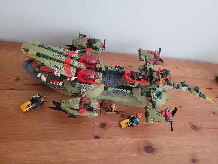 Lego Chima 70006 - Cragger's Command Ship, Kinderen en Baby's, Speelgoed | Duplo en Lego, Gebruikt, Lego, Ophalen of Verzenden