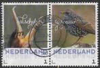 Persoonlijke Postzegels - Vogels - 2 aan elkaar., Postzegels en Munten, Postzegels | Nederland, Na 1940, Verzenden, Gestempeld