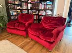 Bordeaux fauteuils, Huis en Inrichting, Fauteuils, Ophalen, 75 tot 100 cm, Zo goed als nieuw, 75 tot 100 cm