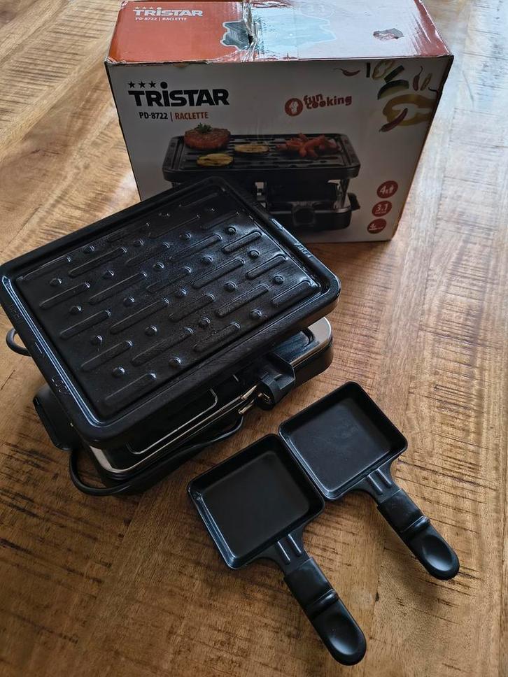 Tristar Raclette Grill - PD-8722, Witgoed en Apparatuur, Fonduesets, Fondueset, Elektrisch, Ophalen of Verzenden