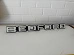 Groot oud bedford oldtimer embleem logo schild, Ophalen