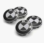 Set nieuwe zwart/witte BMW naafdoppen 56 mm, Auto diversen, Tuning en Styling, Ophalen of Verzenden