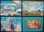 - 632 - 4 Blokjes met Schepen / Boten., Verzenden, Gestempeld, Overige thema's