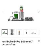 NutriBullet Pro 900 Zilver - Nieuw in Doos!, Ophalen of Verzenden, Nieuw, Blender