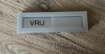 Bordje Vrij Bezet beschikbaar voor biedingen