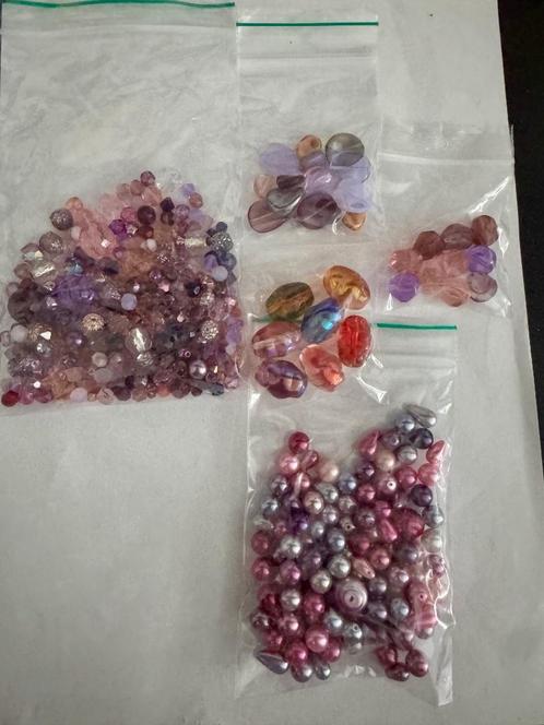 5 zakjes kralen (parels, preciosa kralen, facetkralen) (4), Hobby en Vrije tijd, Kralen en Sieraden maken, Nieuw, Kraal, Ophalen of Verzenden