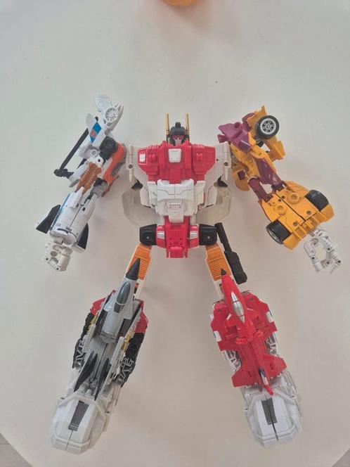 Transformers Superion + upgrade kit + powerglide, Verzamelen, Transformers, Zo goed als nieuw, Overige generaties, Ophalen of Verzenden