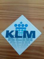 sticker KLM, Ophalen of Verzenden, Zo goed als nieuw, Bedrijf of Vereniging