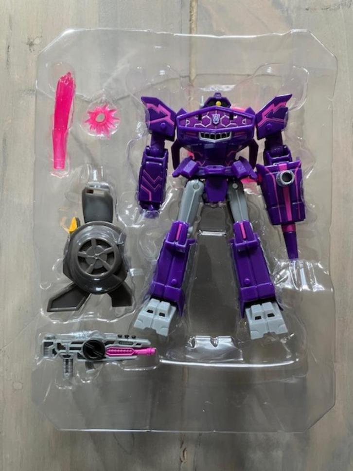 TRANSFORMERS Cyberverse / Actionmaster 03 SHOCKWAVE, Verzamelen, Transformers, Zo goed als nieuw, Overige generaties, Decepticons