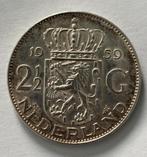 2,5 Gulden (knaak) 1959, Postzegels en Munten, Munten | Nederland, Ophalen, Koningin Juliana, Zilver, Losse munt