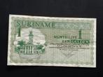 Suriname 1 gulden 1974 VF, P#116d, Postzegels en Munten, Bankbiljetten | Amerika, Ophalen of Verzenden, Zuid-Amerika