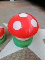 Vintage mushroom - paddenstoelen nachtlamp, Huis en Inrichting, Kunststof, Gebruikt, Ophalen of Verzenden, Vintage retro