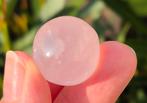 Rozenkwarts trommelsteen, Sieraden, Tassen en Uiterlijk, Edelstenen, Ophalen of Verzenden, Zo goed als nieuw