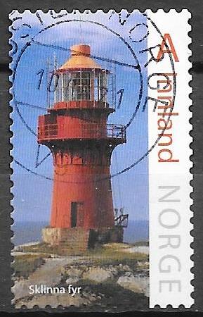 Noorwegen: Mi. 1922 uit 2016  vuurtoren, Ophalen of Verzenden, Noorwegen, Gestempeld