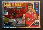 Topps MA 22/23  MotM SIGNATURE STYLE  THOMAS MÜLLER  BAYERN, Verzenden, Zo goed als nieuw, Plaatje
