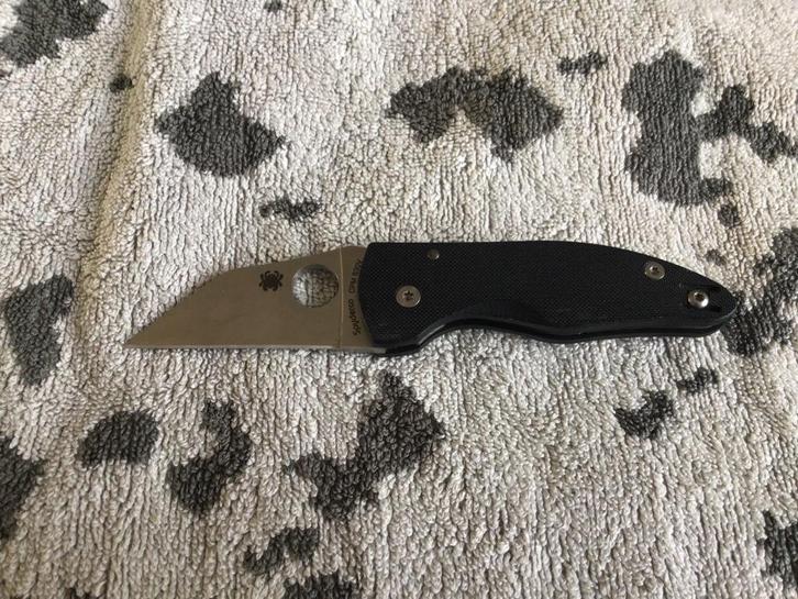 Spyderco microjimbo CPM S30V, Caravans en Kamperen, Kampeergereedschap, Zo goed als nieuw, Ophalen of Verzenden