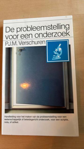 P.J.M. Verschuren - De probleemstelling voor een onderzoek beschikbaar voor biedingen