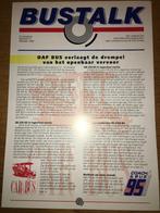 3x DAF Bus brochures/folders: Bustalk Hainje + Pitcat + PGS, Ophalen of Verzenden, Zo goed als nieuw, Overige merken