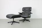 Vitra Eames Lounge Chair met Ottoman, Klassiek, Asphalt, Huis en Inrichting, Fauteuils, Ophalen, Metaal, Minder dan 75 cm, Nieuw