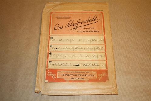 Ons schrijfvoorbeeld - In originele envelop - Ca 1930 !!, Boeken, Geschiedenis | Vaderland, Gelezen, 20e eeuw of later, Ophalen of Verzenden