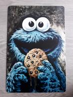 Cookie Monster Sesamstraat 20x30 cm Reclamebord, Ophalen of Verzenden, Nieuw, Reclamebord