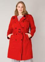 Rode trenchcoat Haryella van Yesta Maat 46 (0), Kleding | Dames, Jassen | Zomer, Nieuw, Ophalen of Verzenden, Maat 46/48 (XL) of groter