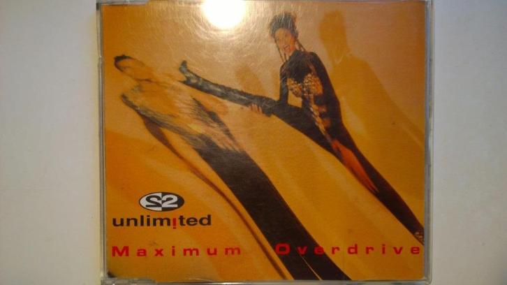 2 Unlimited - Maximum Overdrive, Cd's en Dvd's, Cd Singles, Zo goed als nieuw, Dance, 1 single, Maxi-single, Ophalen of Verzenden