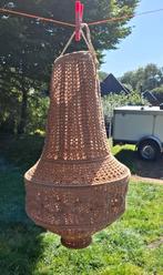 Mooie Grote Gehaakte Lamp, Ophalen of Verzenden, Rond, 50 cm of meer