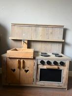 Speelkeuken steigerhout, Ophalen, Gebruikt, Hout, Speelkeuken