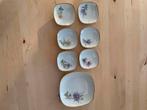 Krautheim Bavaria Schaaltjes Set (7), Gebruikt, Ophalen of Verzenden, Schaal of Schalen, Overige stijlen