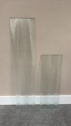 Glasplaten gehard glas 90*20 en 60*20 (dikte 4mm), Doe-het-zelf en Verbouw, Glas en Ramen, Ophalen, Minder dan 80 cm, 80 tot 120 cm