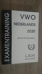 Examenbundel/examentraining VWO Nederlands, 2020, Ophalen of Verzenden, Zo goed als nieuw, VWO, Nederlands