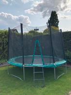 Trampoline 360 cm inclusief trapje, Ophalen, Gebruikt