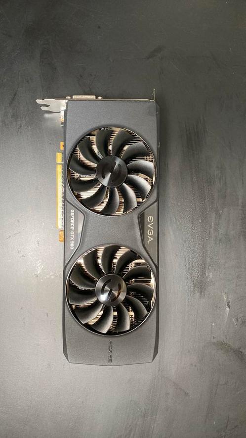 EVGA Geforce GTX 980, Computers en Software, Videokaarten, Zo goed als nieuw, Nvidia, PCI, GDDR5, DVI, Ophalen of Verzenden