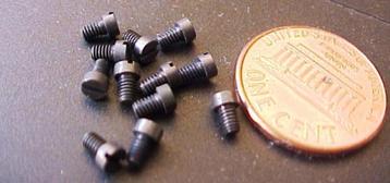 LONG DSB 12 bouten M2x3 messing zwart cylinder Märklin 800 beschikbaar voor biedingen