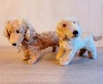 2x Schattige vintage teckel Teddy-Hermann, Ophalen of Verzenden
