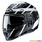 HJC Motorhelm , I70 Reden, Zwart-Wit, Motoren, Kleding | Motorhelmen, Ophalen of Verzenden, Nieuw met kaartje