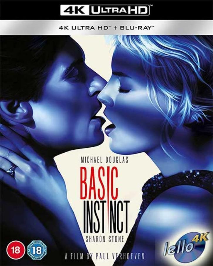 Blu-ray 4K Basic Instinct (Michael Douglas, Sharon Stone)UKS, Cd's en Dvd's, Blu-ray, Nieuw in verpakking, Tv en Series, Ophalen of Verzenden