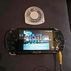Zwarte PSP Slim - Goede conditie!, Spelcomputers en Games, Spelcomputers | Sony PSP, Ophalen of Verzenden, Gebruikt, Zwart, PSP Slim