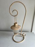 Te Koop Metalen Windlicht Kaarsen Houder, Huis en Inrichting, Woonaccessoires | Etagères, Ophalen of Verzenden, Zo goed als nieuw