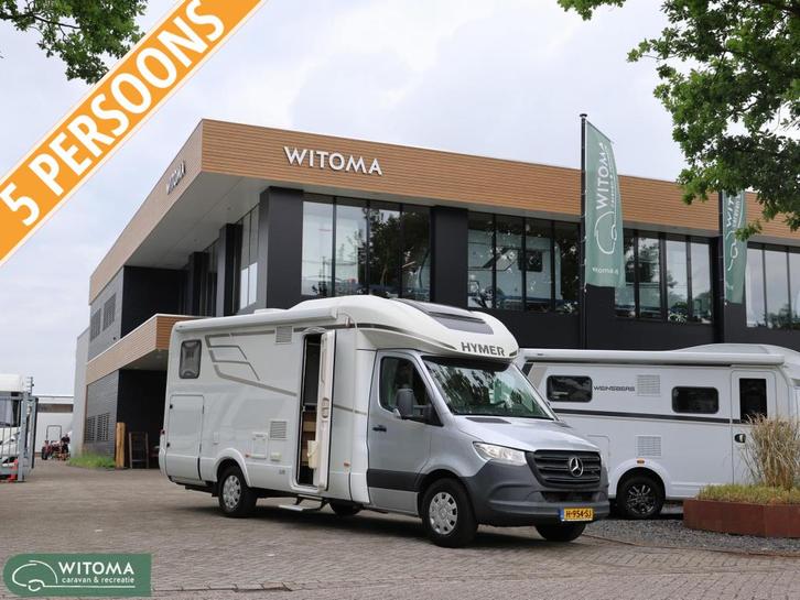 Hymer BMC-T 680 HEFBED / 5 PERSOONS, Caravans en Kamperen, Campers, Bedrijf, tot en met 4, Half-integraal, Hymer, Mercedes, Diesel